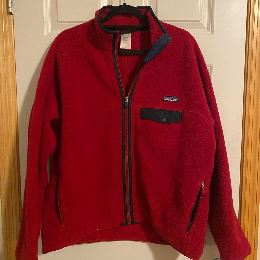Patagonia rare full zip fleece